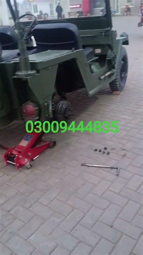 mutt Jeep get puncher #work #workshop #jeep #4x4 #american #tyres #parts #mechanic #jeeptruck