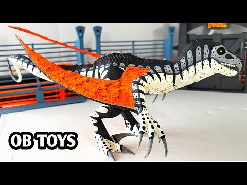 Custom Mutadon Jurassic World Rebirth | DINOSAUR | INDORAPTOR | glow in the dark Toy Art
