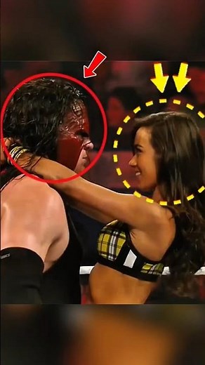 The AJ Lee kiss that destroyed John Cena #wwe
