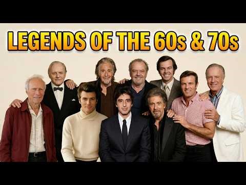Top 25 LEGENDARY Actors of the 60s–70s: Then vs Now 😳