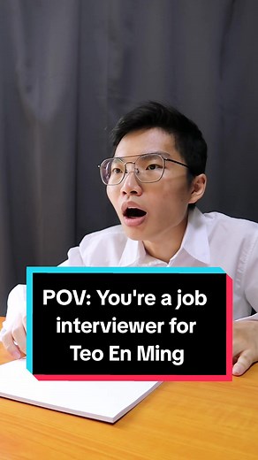 Job Interview with Teo En Ming: A Time Traveler