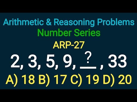 Arithmetic & Reasoning Problems | ARP-27