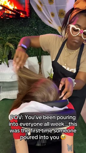 The Scratcher Girls ASMRtists & SCRATCHERistas on Instagram: "She didn’t come in for peace but her body found it anyway ❤️‍🩹 #asmr #longnails #relax #wellness #wellbeing #reel #sleep #relatable #healing"