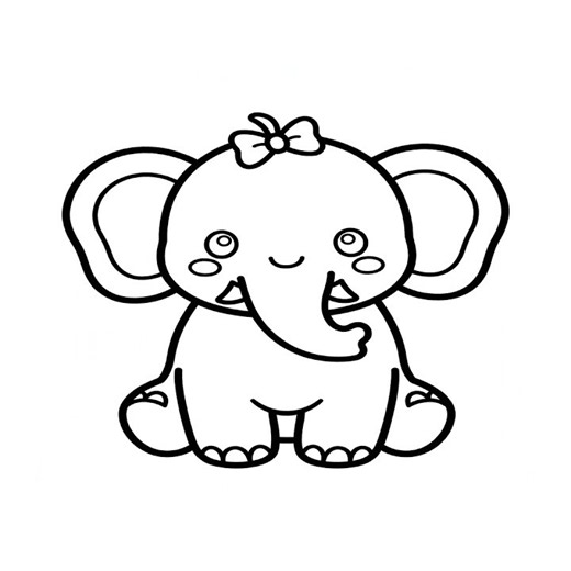 Cute Animal Coloring Pages for Toddlers 🐱 Printable Pack