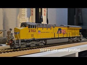 ESU Loksound Tier-4 GEVo Sound Profiles - Old & New Comparison