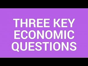 What will be produced? How will it be produced and for whom?