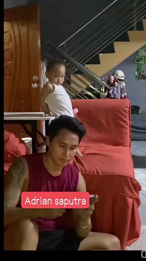 Dasar maknya jail si bocil yang jadi sasaran😄😄 | Adrian Saputra