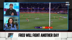 "Little things turn into big things in finals, and that's going to hurt." - Kane Cornes on Fremantle Watch First Up: afl.com.au/video/1415212 | AFL.com.au