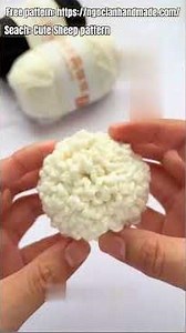 How you can easily crochet a cute Sheep #crochetsheep