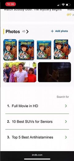 Scooby Doo, the mystery begins Scooby Doo movie ￼￼