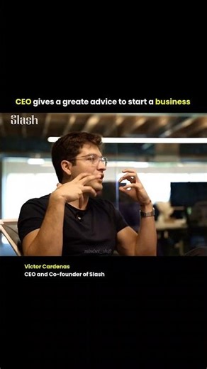 ‪@SlashFinancial‬ CEO gives greate advice to start business #business #millionaire #moneybrain