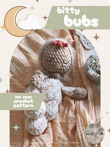 Crochet Baby Doll Pattern: Bitty Bubs Lovey, No Sew (PDF Pattern) - Etsy