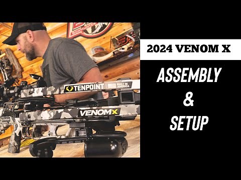 2024 TenPoint Crossbows Venom X - ASSEMBLY and SETUP #crossbow