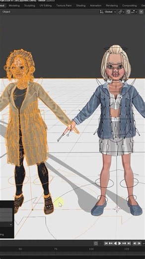 How to Link Two Characters for a Fight Animation in Blender