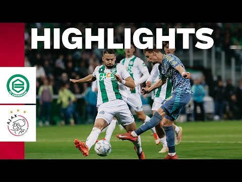 Highlights FC Groningen - Ajax | Eredivisie