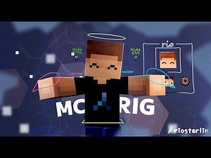 Minecraft Animation Rig for Maya (FREE) | Simplified Classic Mojang Style