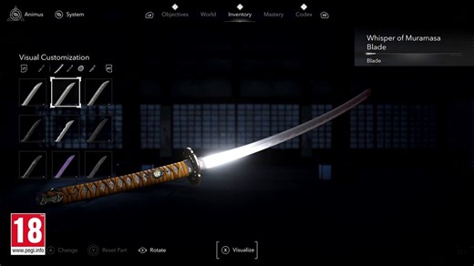 Assassin's Creed | Assassin's Creed Shadows features weapon customization. ⚔️ Use the transmog feature to mix & match the look of each different part of your... | Instagram