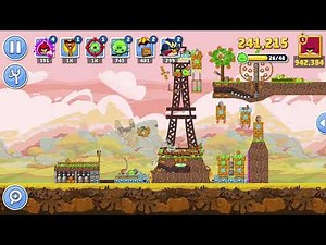 Angry Birds Friends Level 10 Tournament 1651 three stars NO POWER-UP walkthrough 2025-11-20
