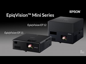 Fall 2021 Projection Summit: Explore Epson Award Winning EpiqVision Mini Projectors - EF12 and EF11