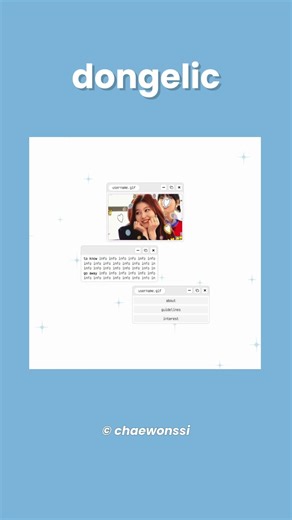 carrd layout non-pro by chaewonssi; #tutorial linked