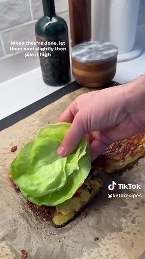 PICKLE BREADWICH - would you?? This is a lowcarb bread option thats ACTUALLY pretty good. I shared a Zucchini version of this last week and so many of you were asking if its possible to make a lowcarb version with pickles. It took a few tweaks, but its pretty good! Instead of cheese in the sandwich, we are putting it around it and makes a great flatbread like vessel that you can use to make your favorite lowcarb, keto-friendly sandwich. Full recipe below, and don’t forget to checkout my NEW high