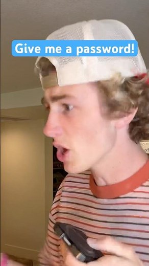 Give me your password￼