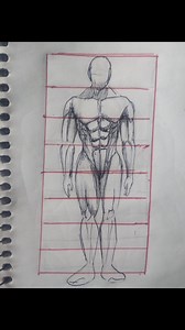 Aprende a dibujar las proporciones del cuerpo humano #drawing #dibujo #aprendeadibujar #tutorialdedibujo #dibujos #cuerpo | Artej053