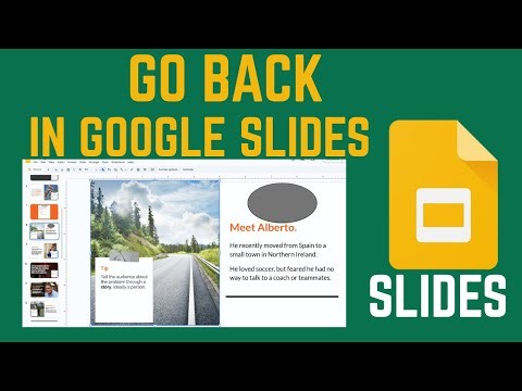 How To Go Back In Google Slides