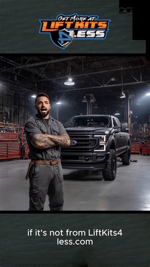 "If it's not from Lift Kits for Less.com, you overpaid." #suspensions #liftkits #liftkits4less #industrial #ford250 | LiftKits4Less | Facebook