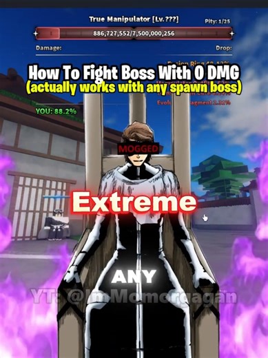 How To Take 0 DMG on Any Boss (Spawn)- Roblox Sailor Piece