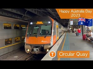Transport for Sydney Vlog 581: Circular Quay Trainspotting - Happy Australia Day 2023