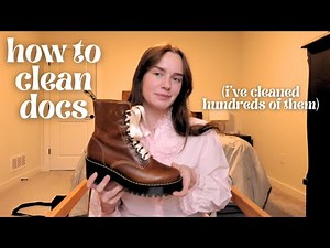 how to clean and protect your dr martens | step-by-step tutorial