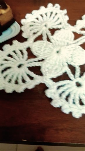 Woolen Table mat crocheted by me ♥️‪@crochet2773‬🇮🇳#shorts #crochet