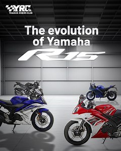 121K views · 1.8K reactions | From V1 to V4: Witness the Revved Evolution of R15. Racing into the future, sportier than ever! ✨ #R15 #YRC #Evolution #yamaha | Yamaha Riders Club - Bangladesh YRC.BD | Facebook