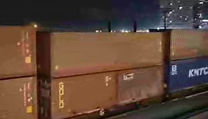 12K views · 1.1K reactions | Double stack container train trial run was conducted on DFC’s newly opened New Dadri – New Rewari section recently. Besides reducing transit time by 9 hrs, wagon turnaround and asset utilisation of container operators will get a boost bringing down logistics cost. | Ministry of Railways, Government of India | Facebook