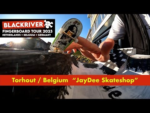 Mega Blackriver Fingerboard Tour 2023 • Stop 7/8 • "JayDee Skateshop" Torhout, Belgium