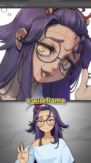 Using wireframes to paint your shadows