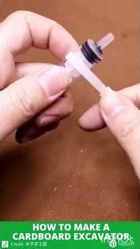 How To Make A Cardboard Excavator | Very Amazing Experiment | small diy projects | #experiment #diy