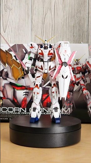 RG RX-0 Unicorn Gundam Build