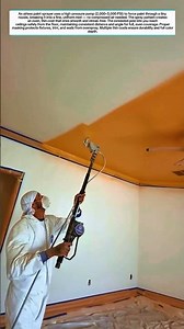 🎨 Airless Paint Sprayer — Perfect Ceiling Finish, Fast & Even!