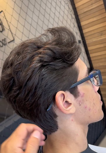 Haircut Transformation at Modern Barbershop