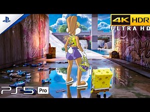 Fortnite (PS5 Pro) 4K 120FPS HDR Gameplay | Skin Lola Bunny