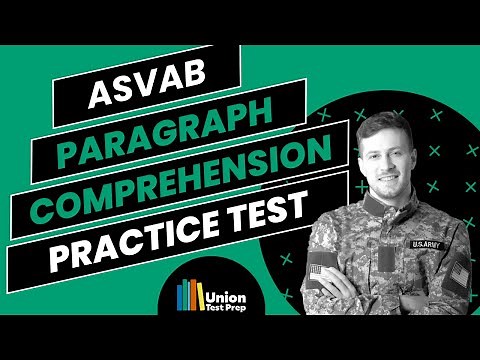 ASVAB Paragraph Comprehension Practice Test