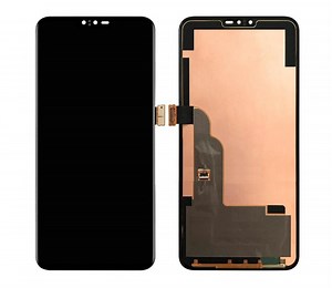 LCD with Touch Screen for LG V50 ThinQ 5G - Black (display glass combo folder)