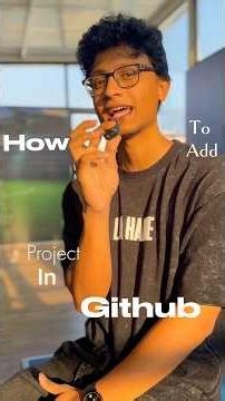 How to add project in github #github #btechjobs #coding