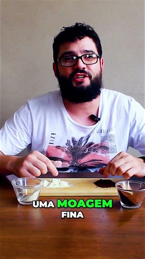 Teste para identificar moagem fina #cafeespecial #coffeelover