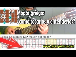 Modos griegos ¿como tocarlos y entenderlos?