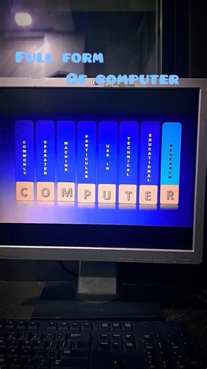 full form of computer in PowerPoint presentation #ppt #powerpoint #viralvideo | like and subscribe