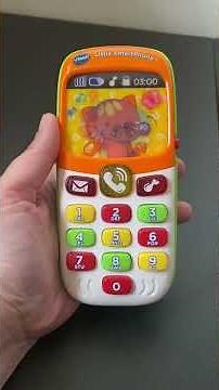 VTech Little Smart Phone Teaches Numbers Colors Toy Babies with Lights & Sounds #toyasmr