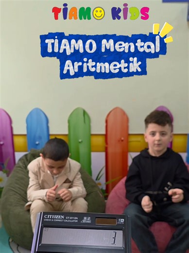 TİAMO MENTAL ARİTMETİK DƏRSİ. 🤩